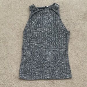 Ripe Textured Gray Tank Top